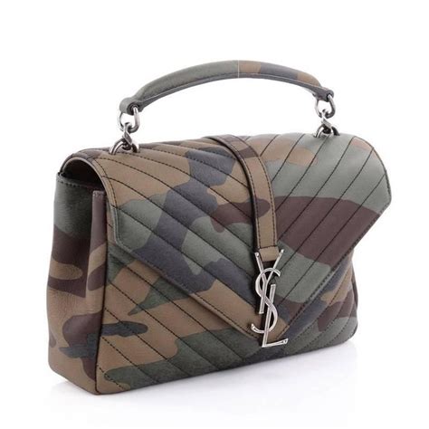 ysl camouflage bag|ysl st laurent.